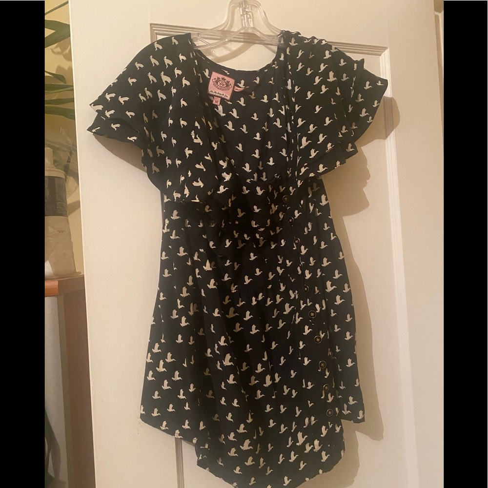 Juicy couture silk shirt size medium